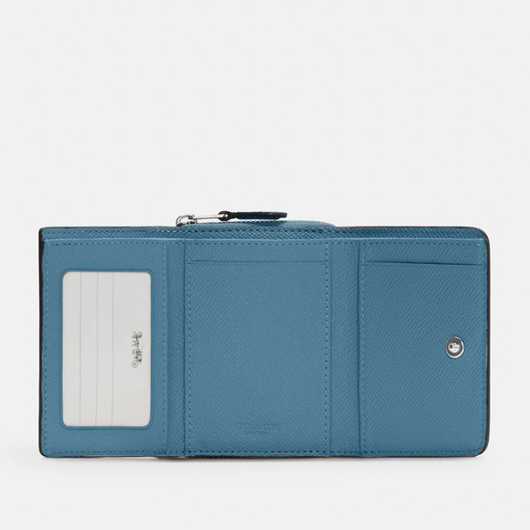 Coach Small Trifold Wallet
SV/Pacific Blue - Picture 2 of 16